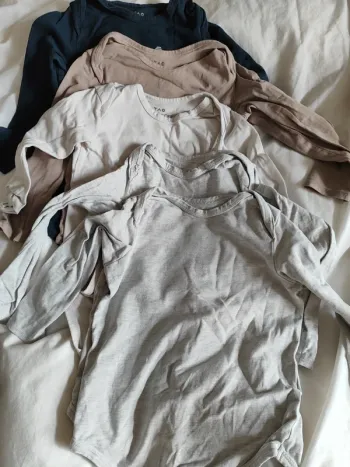Lot de 5 bodies manches longues