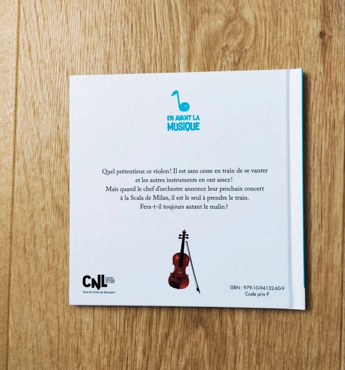 Livre enfant Le violon 🎻 qui fanfaronnait édition Hachette Jeunesse - photo numéro 2
