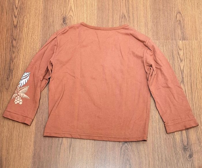 Pull léger manches longues Petit Béguin Bio – 36 mois / 98 cm – terracotta - photo numéro 4