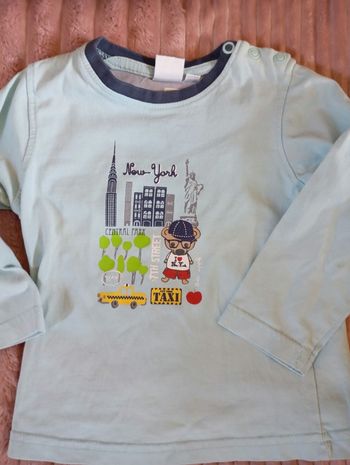 Tee shirt manches longues 18 mois