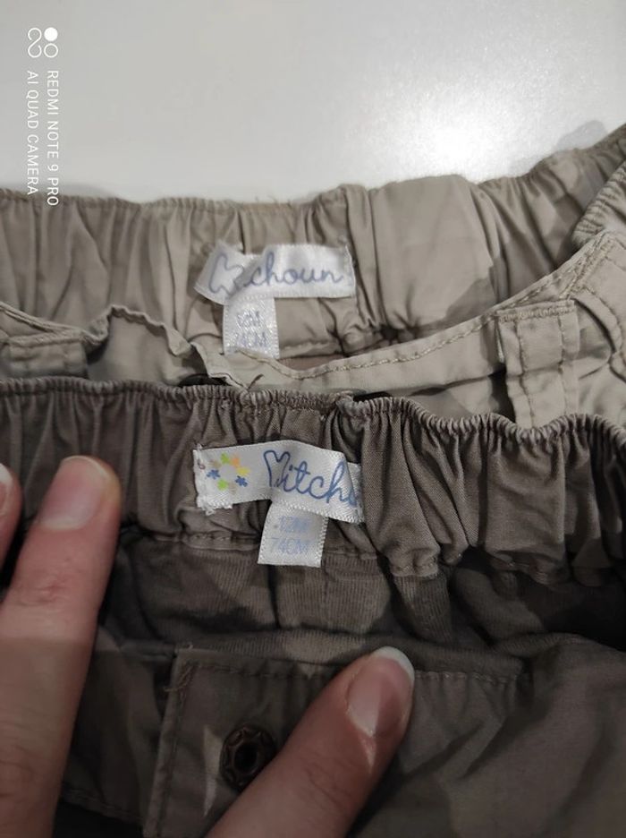 Lot 2 pantalons kitchoun 12 mois - photo numéro 3
