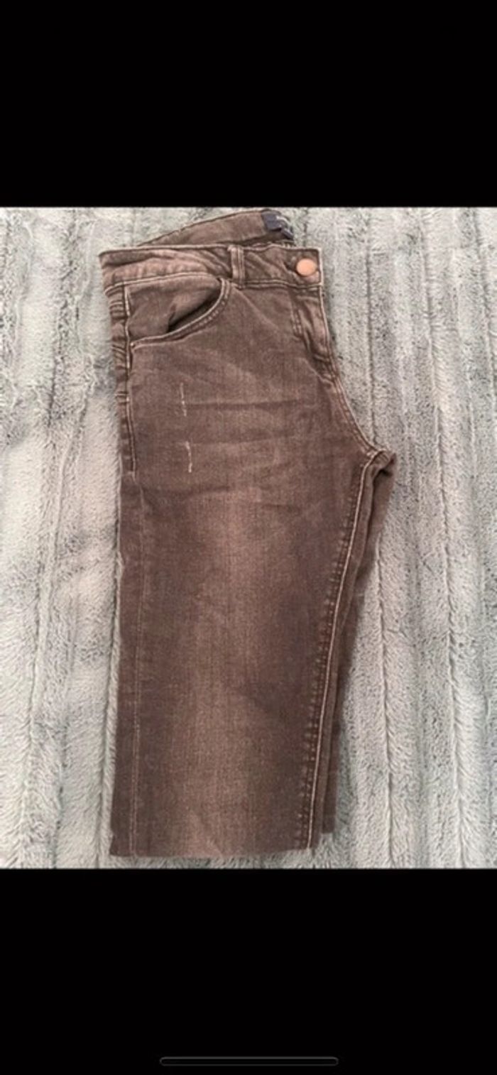 Jean skinny fit délavé - Look destroy - Taille S / 16 ans (Kiabi) - photo numéro 2
