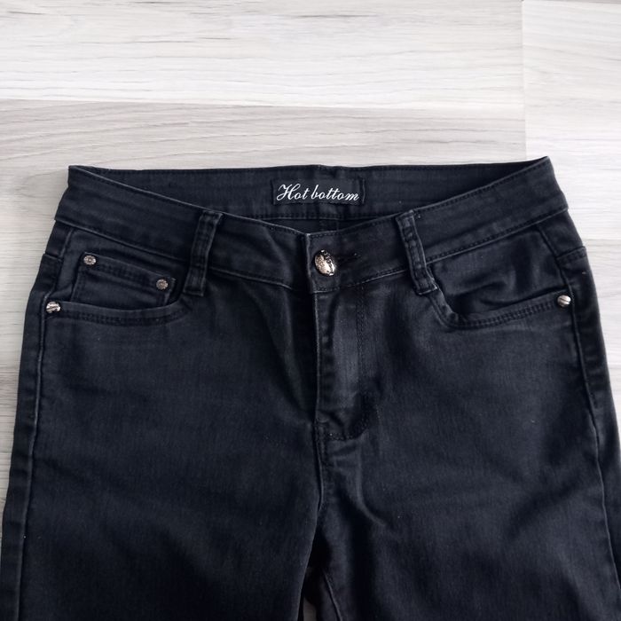 Jean femme noir Hot Bottom taille 38 - photo numéro 2