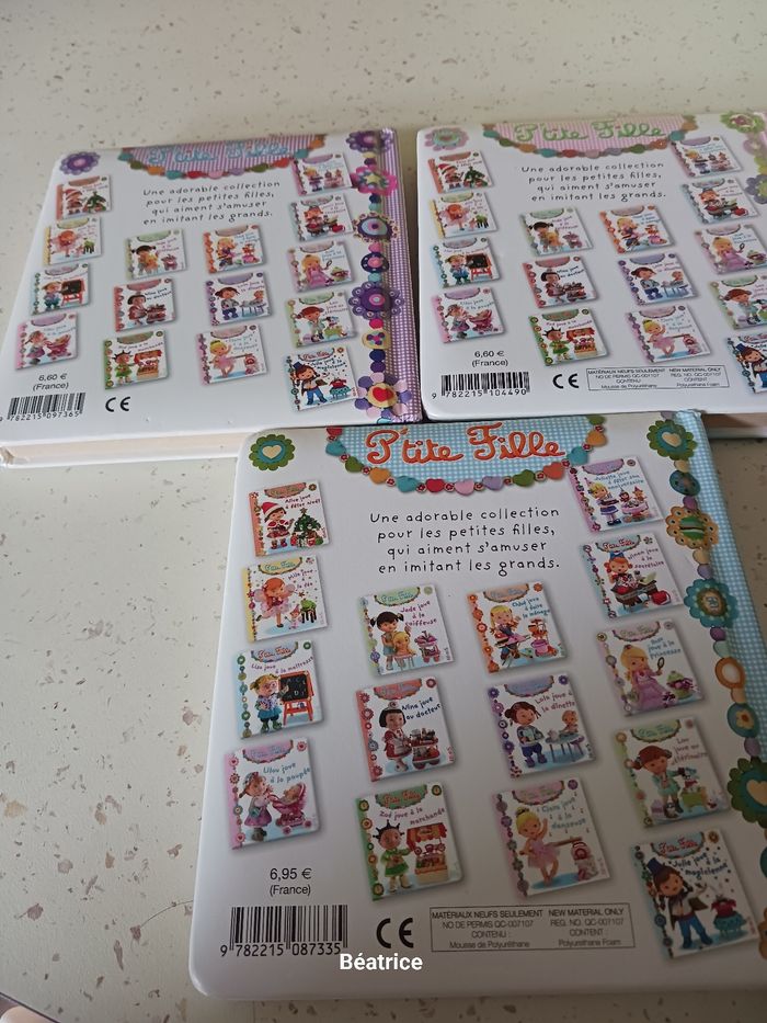 Lot de trois livres " P'tite Fille - photo numéro 2