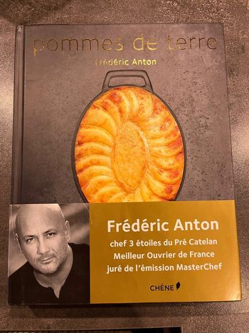 Livre de cuisine pomme de terre Fredéric Anton