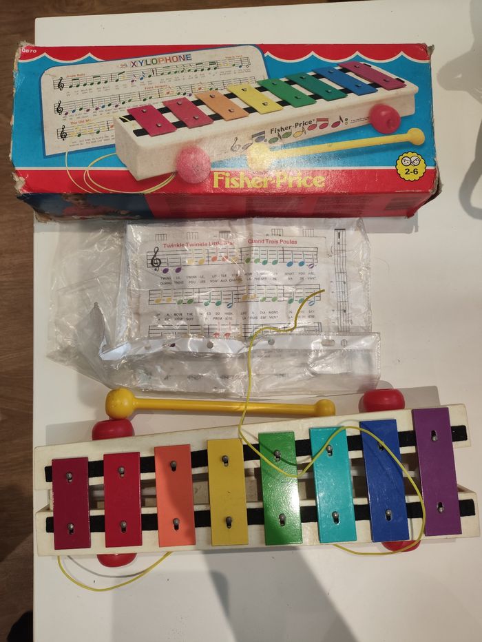 Xylophone Fisher price vintage