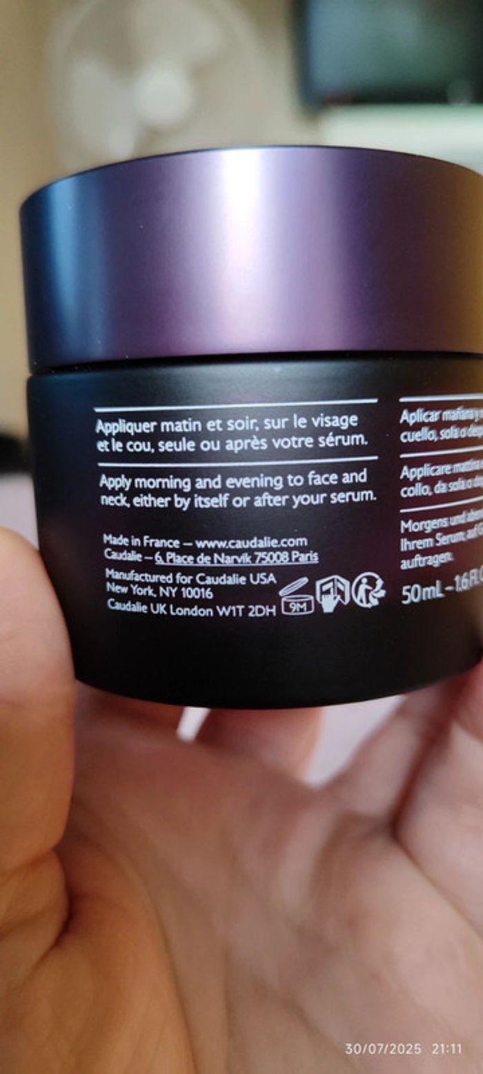 Caudalie Premier CruLa Crème au Brevet Longévité & filler repulpant naturel
50 ml - photo numéro 4