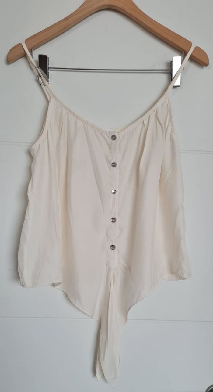 Haut Top en 100 % soie Alice & Trixie