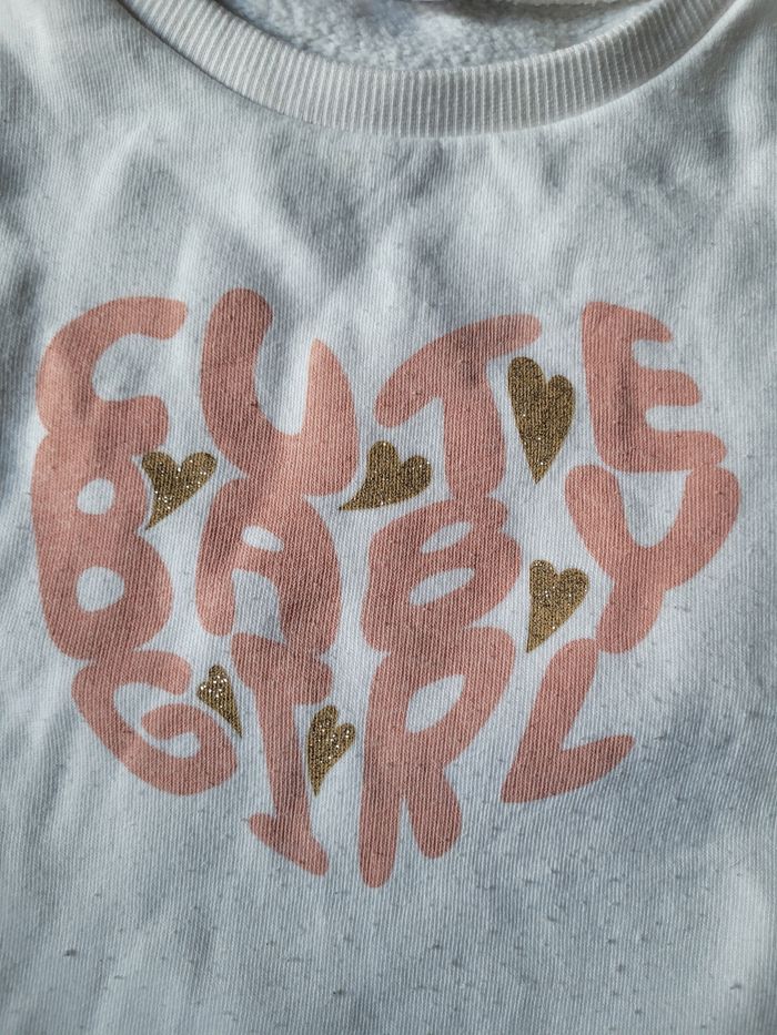 Ensemble pull molletonné et jeans taille 24 mois - photo numéro 2