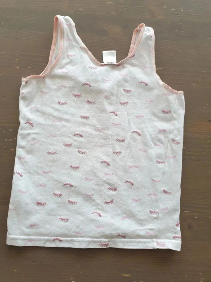 debardeur maillot de corps sans manches 7/8 ans  jacky & tommy - photo numéro 4