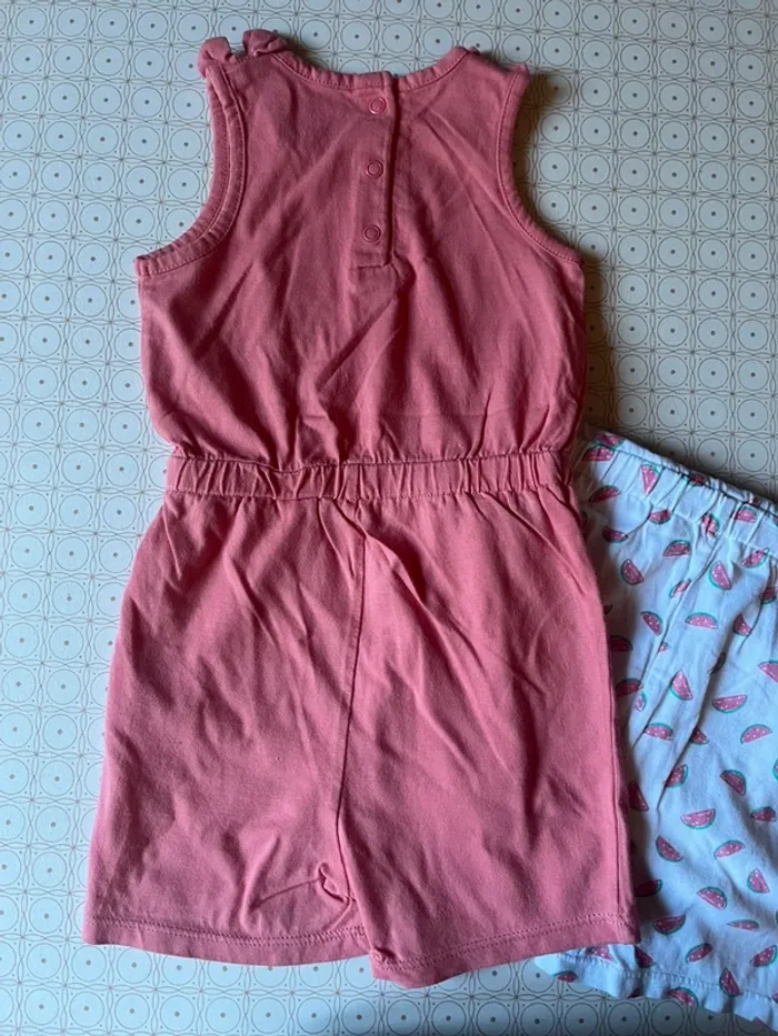 Lot 2 Combi short coton - photo numéro 3