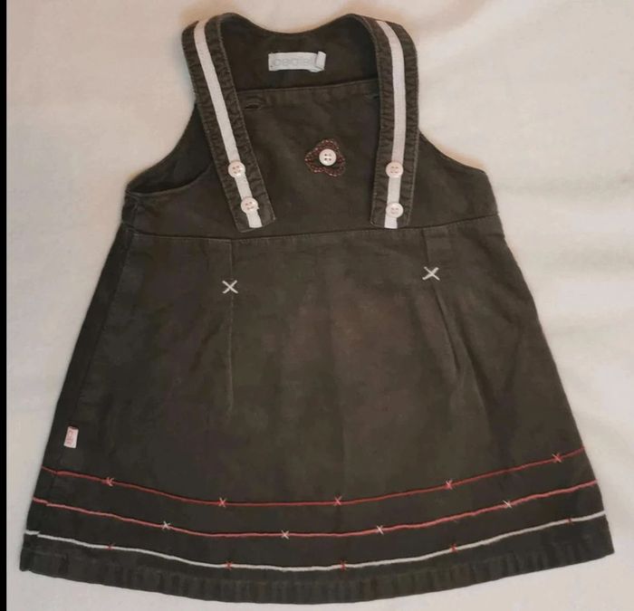 Robe 👣 obaïbi velours 3mois/60cm - photo numéro 3