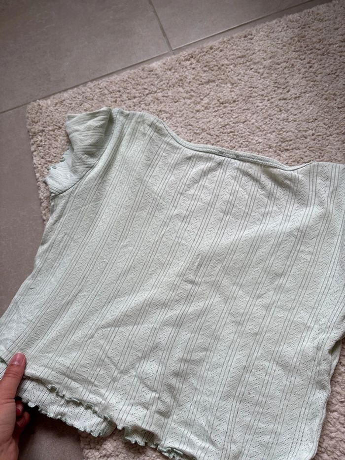 T-shirt vert pale pimkie taille XS - photo numéro 7