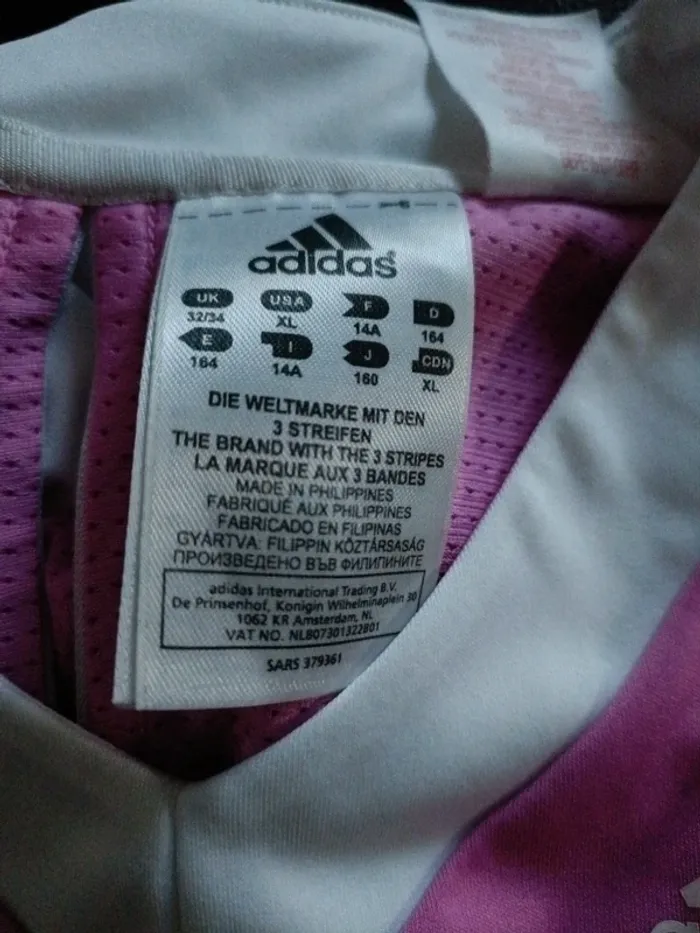 Haut 14 ans adidas rose clima365 - photo numéro 4