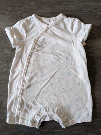 Barboteuse nuages étoiles