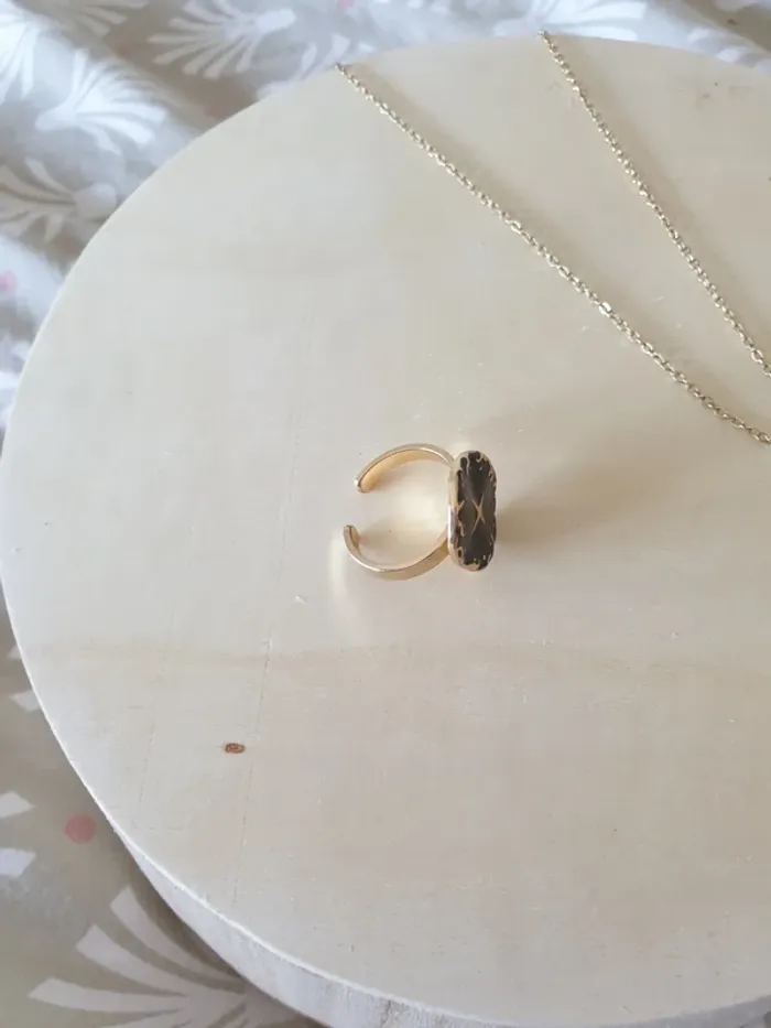 Ensemble collier et bague - photo numéro 2