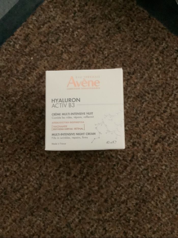 Avene Hyaluron Activ B 3 Creme nuit 40 ml Neuf