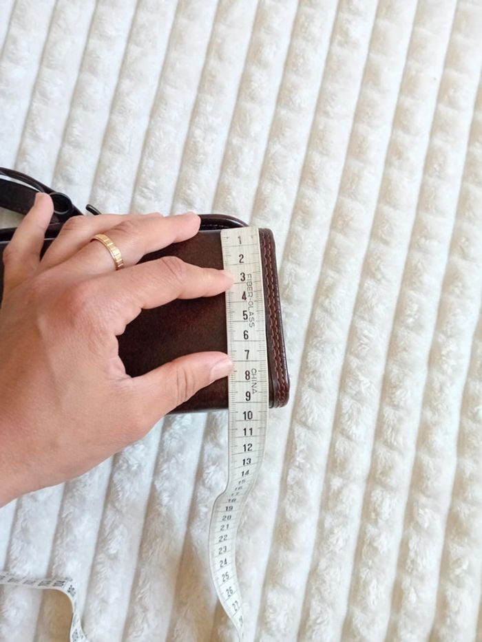 Jolie sac bandoulière Vintage en cuir 👜🍂 - photo numéro 20