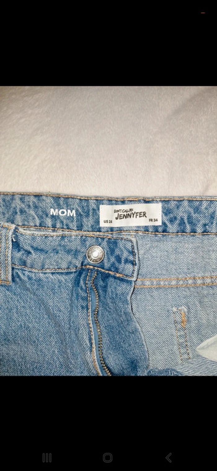 Jean's MOM et t-shirt taille XS ou 34 - photo numéro 5