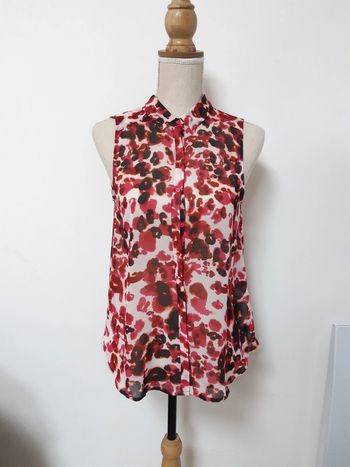 Chemise sans manches léopard H&M T36