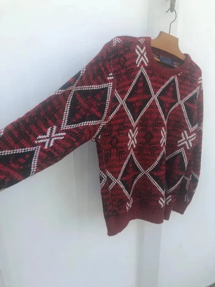 Made in USA 🇺🇸 Pull vintage knit pullover Barnaby Womens M / Mens S - photo numéro 3