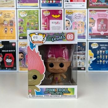 Figurine Funko Pop - Good Luck Trolls / Pink Troll #03 