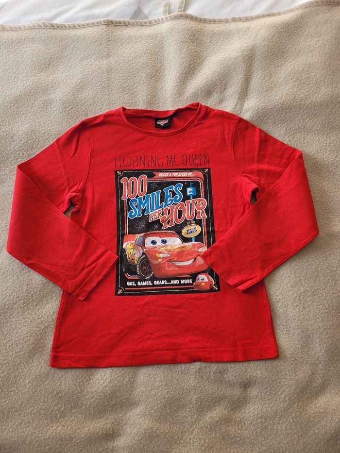 t-shirt disney cars 8 ans