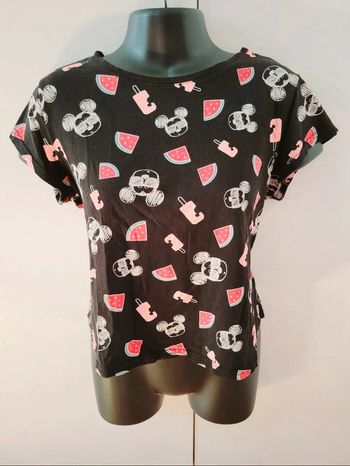 Tee shirt officiel Disney Mickey
Minnie Mouse Disneyland