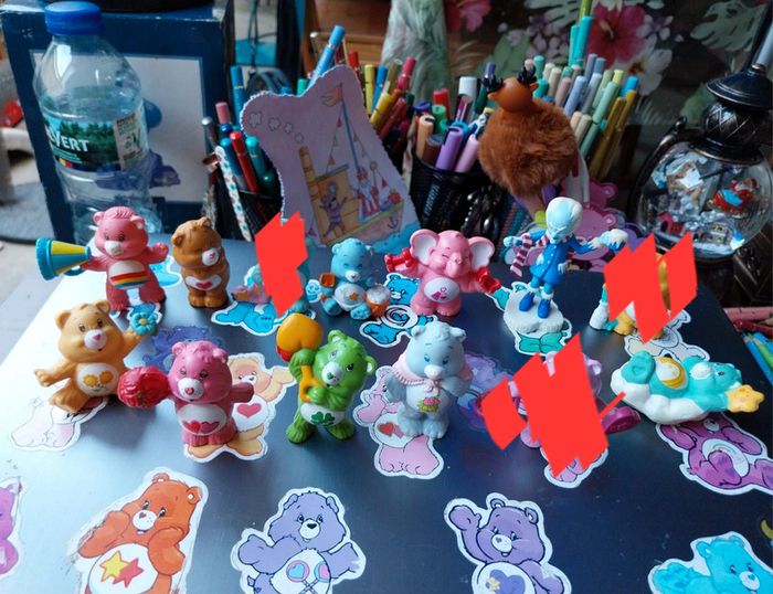 Figurine bisounours vintage et cousins - photo numéro 3