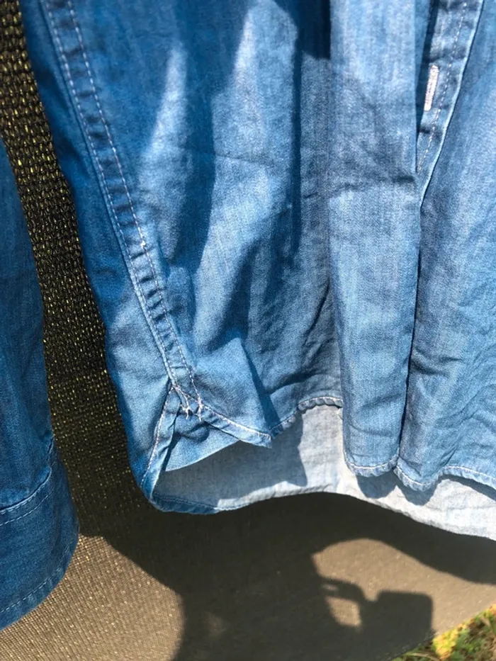 Chemise jean 12 ans - photo numéro 3