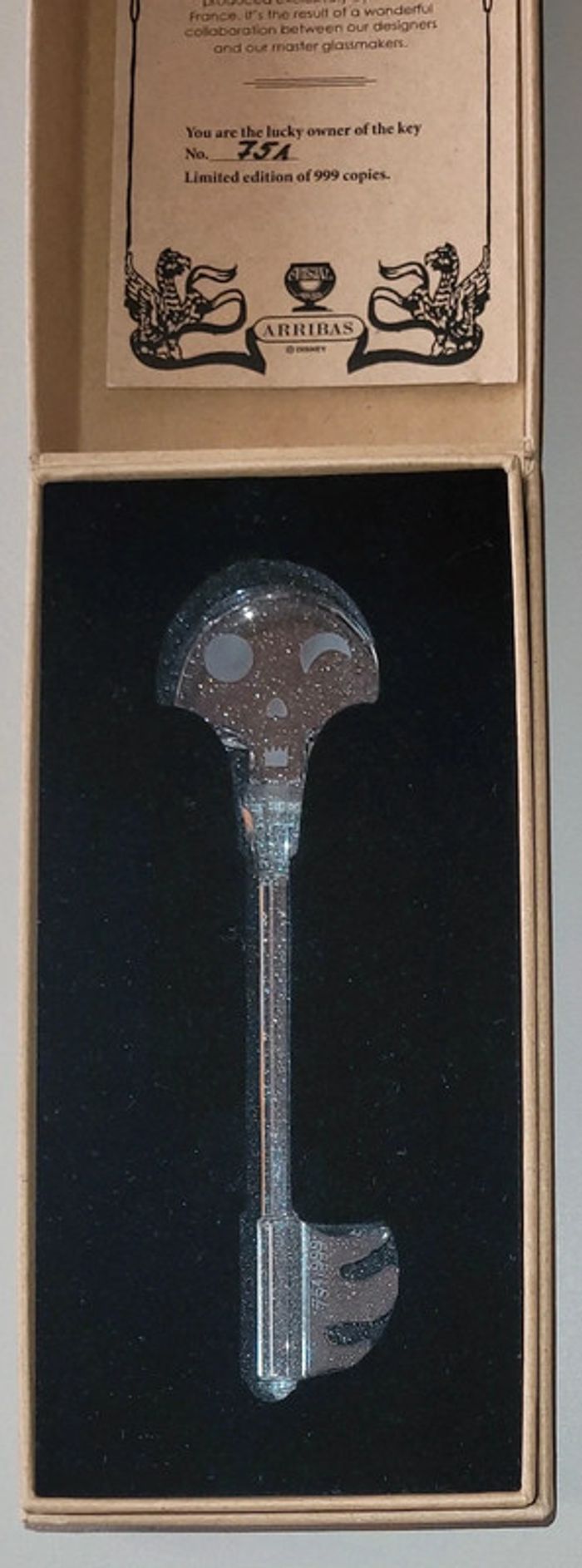 Cle key llave phantom manor disney arribas - photo numéro 7