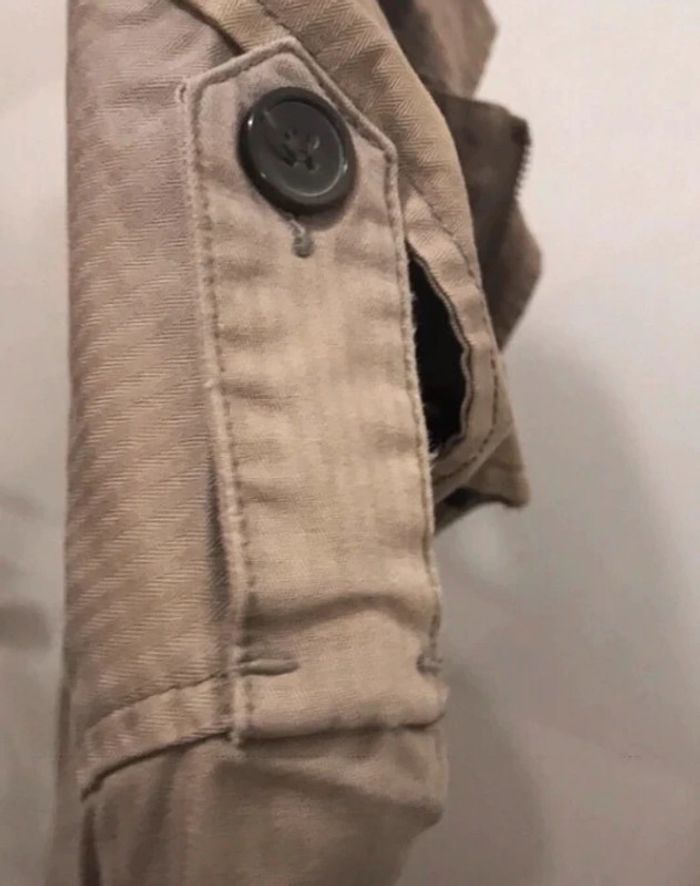 Veste unisexe été kiabi militaire beige taille 36 - photo numéro 5