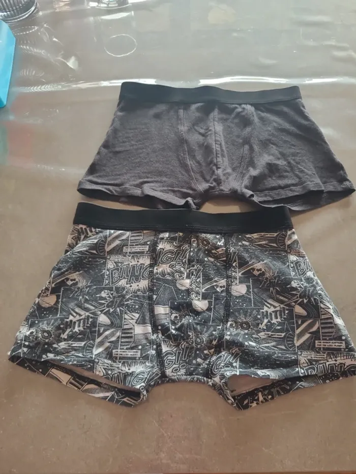 Lot boxers Gemo T 10-12ans - photo numéro 2