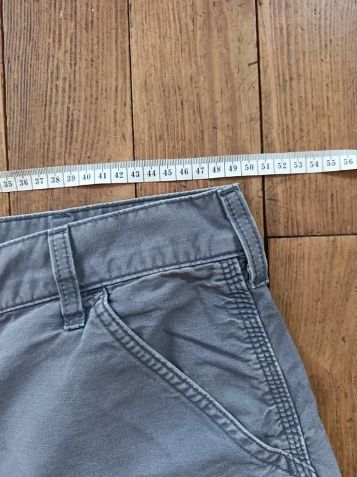 Short jean Carhartt workwear Carpenter W40 - photo numéro 12
