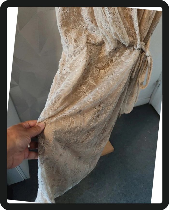 Robe  beige - photo numéro 4