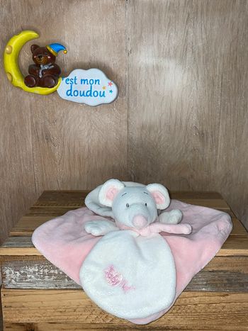 NAT372 doudou souris 🐭 babynat