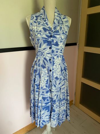 Robe chemise sans manches