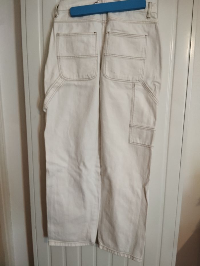 Jean blanc t 36 - photo numéro 4