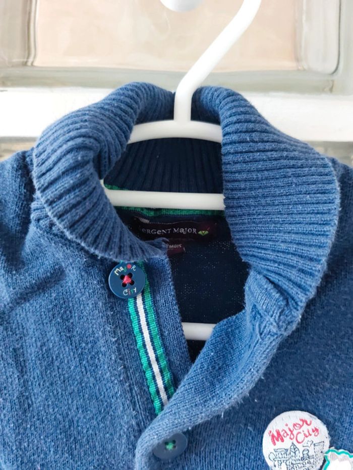 Pull bleu marine Sergent Major - photo numéro 5