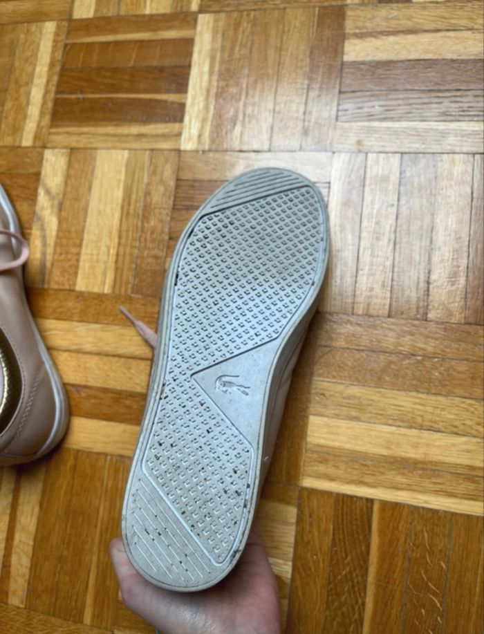 Baskets rose Lacoste - photo numéro 6