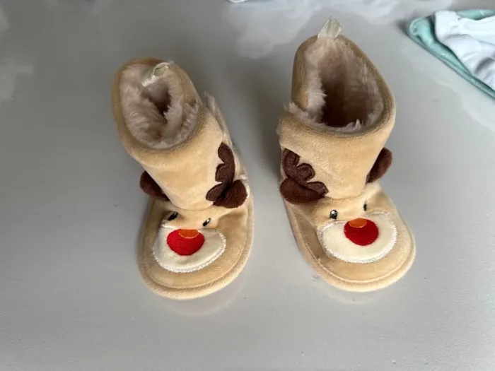 Bottines cerf Noël