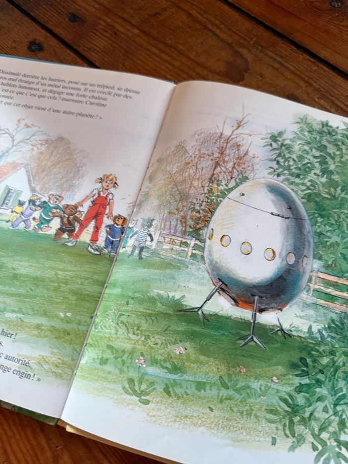 BE - Caroline et les extraterrestres livre bd album Pierre Probst Hachette rare - photo numéro 2