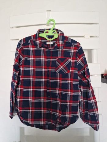 chemise bleu marine et rouge Orchestra