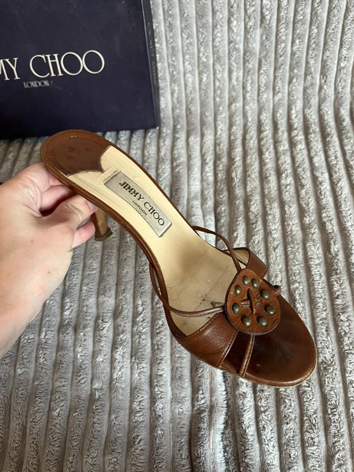 Talons Jimmy Choo authentiques - modèle “Clare Kid” - 38 - photo numéro 12
