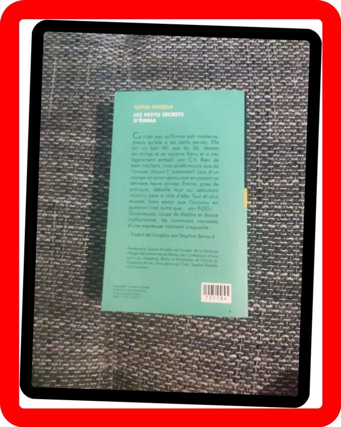 Les petits secrets d'Emma de Sophie Kinsella - photo numéro 2