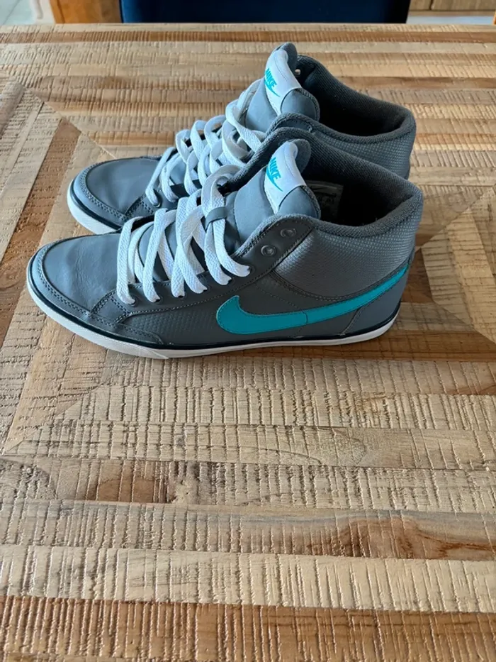 Nike Capri gris / Turquoise - photo numéro 3