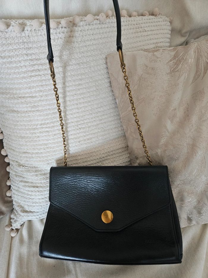 Sac en cuir noir Alena Nat&Nin - photo numéro 2