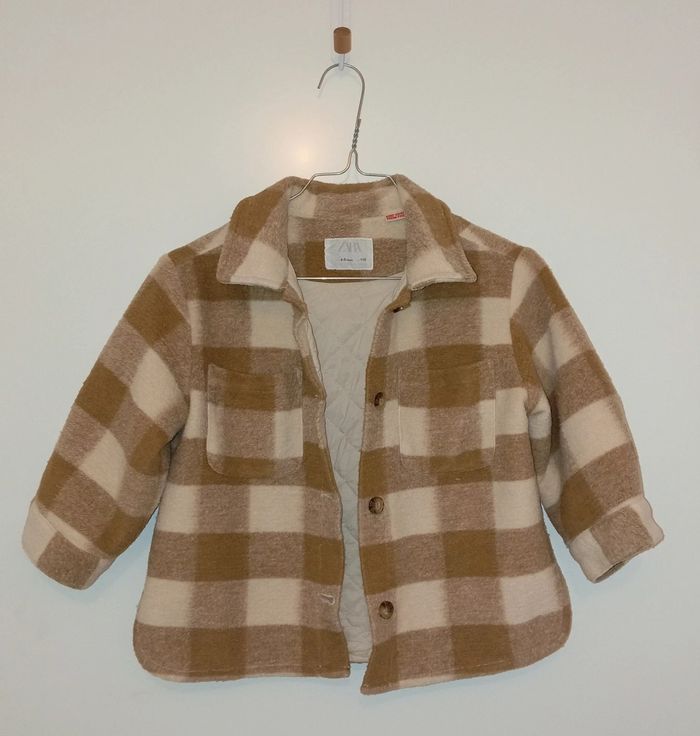 Manteaux à carreaux - Zara - 4/5 ans - photo numéro 2