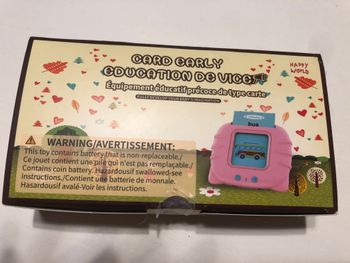 Cartes flash parlantes