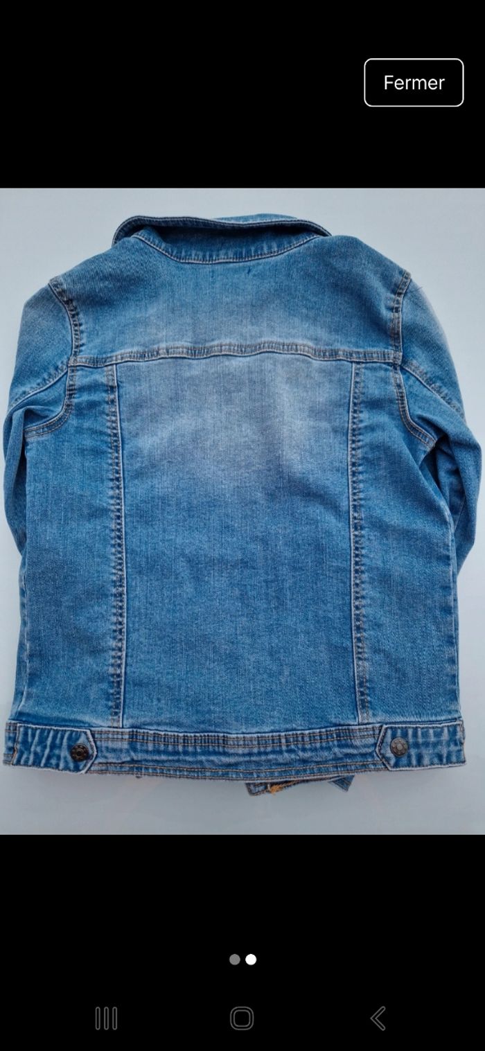 Veste jean claur 10 ans - photo numéro 2